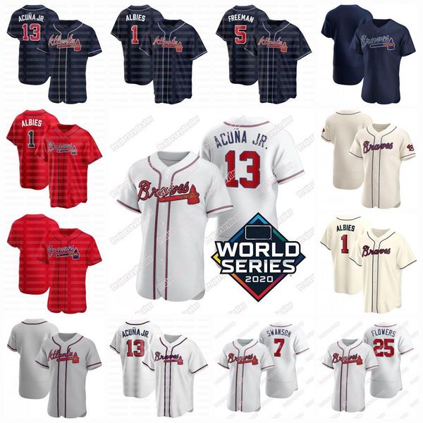 altanta ronald acuna jr. 2020 world series marcell ozuna jerseys ozzie albies austin riley freddie an dansby swanson greene donaldson, Blue;black
altanta ronald acuna jr. 2020 world series marcell ozuna jerseys ozzie albies austin riley freddie an dansby swanson greene donaldson, Blue;black
