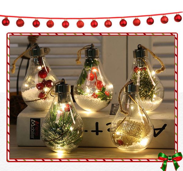 factory outlet christmas decoration 5 styles led transparent ball christmas tree decorations hanging plastic bulb balls 7*7*11cm
factory outlet christmas decoration 5 styles led transparent ball christmas tree decorations hanging plastic bulb balls 7*7*11cm