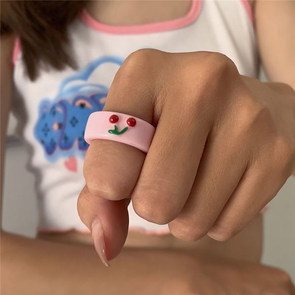 sweet fruit cherry wide finger ring geometric resin party gift hand jewelry european women punk souvenir pink yellow rings ornaments accesso, Golden;silver
sweet fruit cherry wide finger ring geometric resin party gift hand jewelry european women punk souvenir pink yellow rings ornaments accesso, Golden;silver