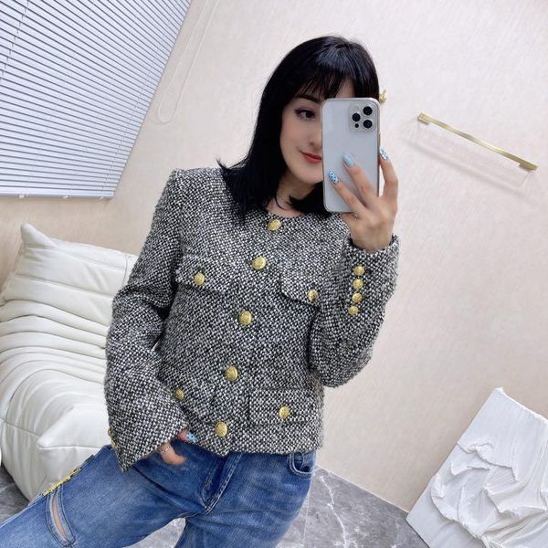 women's jackets iw0627 fashion women coats & 2021 runway luxury european design party style clothing, Black;brown
women's jackets iw0627 fashion women coats & 2021 runway luxury european design party style clothing, Black;brown