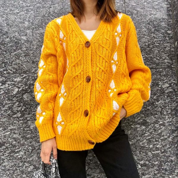 women's knits & tees bohemian oversized kawaii sweater cardigan 2021 fall women clothing v neck twsit orange loose cardigans boho knitt, White
women's knits & tees bohemian oversized kawaii sweater cardigan 2021 fall women clothing v neck twsit orange loose cardigans boho knitt, White