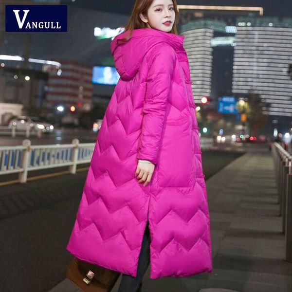 women's down & parkas vangull ultralight white duck coats women winter long hooded female jacket buckle knot puffer snow wear outerwear, Black
women's down & parkas vangull ultralight white duck coats women winter long hooded female jacket buckle knot puffer snow wear outerwear, Black