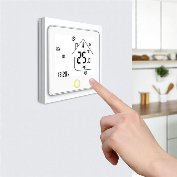 smart home control floor heating temperature controller water/electric thermostat water/gas boiler works for household
smart home control floor heating temperature controller water/electric thermostat water/gas boiler works for household