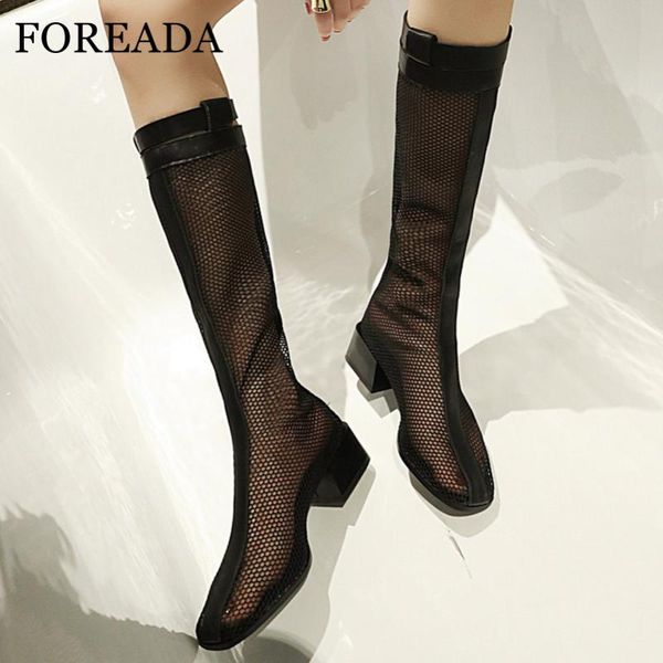 boots foreada women knee high cutouts med heels zipper square toe fashion buckle block heel female shoes summer black 43
boots foreada women knee high cutouts med heels zipper square toe fashion buckle block heel female shoes summer black 43