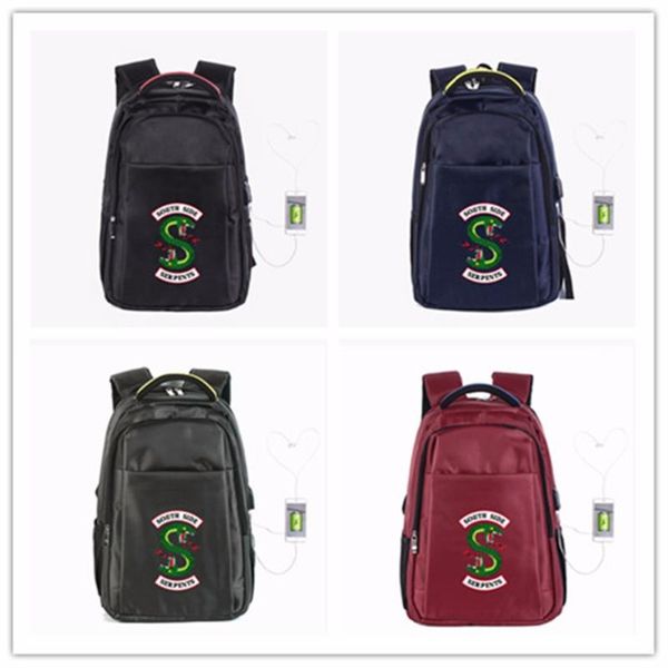 backpack riverdale two-headed snake knapsack teenagers usb boys girls style travel lapbag
backpack riverdale two-headed snake knapsack teenagers usb boys girls style travel lapbag