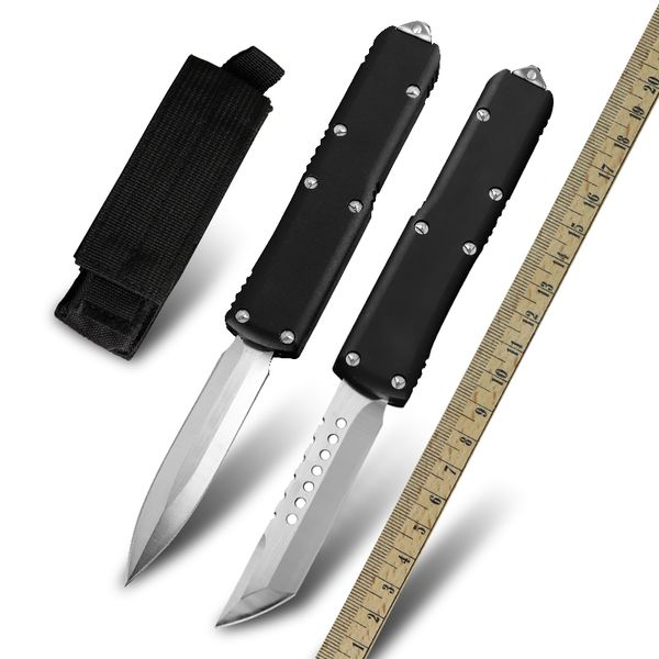 oem mt knives front automatic knife black aluminum double action knife military tactical outdoor camping hunting self-defense tool edc pocke
oem mt knives front automatic knife black aluminum double action knife military tactical outdoor camping hunting self-defense tool edc pocke