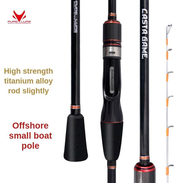 pureluregun handle luya rod pan-purpose rod sea fishing boat fishing titanium alloy slightly
pureluregun handle luya rod pan-purpose rod sea fishing boat fishing titanium alloy slightly
