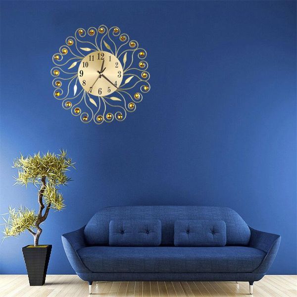 wall clocks european retro wrought iron silent clock creative decorative flower inlaid diamond british home decor
wall clocks european retro wrought iron silent clock creative decorative flower inlaid diamond british home decor