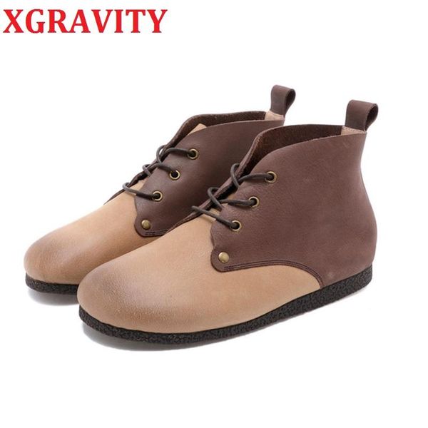 boots xgravity s165 forest girl shoes fashion autumn winter short cow leather casual mix color women flat female, Black
boots xgravity s165 forest girl shoes fashion autumn winter short cow leather casual mix color women flat female, Black