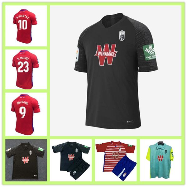 kids kit 2020 2021 granada soccer jerseys 20 21 youth granada cf home away third soldado machis herrera antonio puertas football shirts, Black;yellow
kids kit 2020 2021 granada soccer jerseys 20 21 youth granada cf home away third soldado machis herrera antonio puertas football shirts, Black;yellow