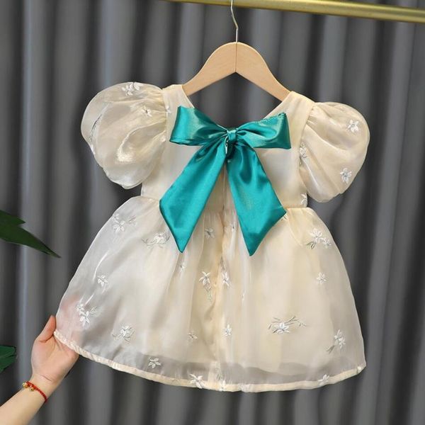 girl's dresses born kids baby girls princess bow dress party casual clothes outfit summer, Red;yellow
girl's dresses born kids baby girls princess bow dress party casual clothes outfit summer, Red;yellow