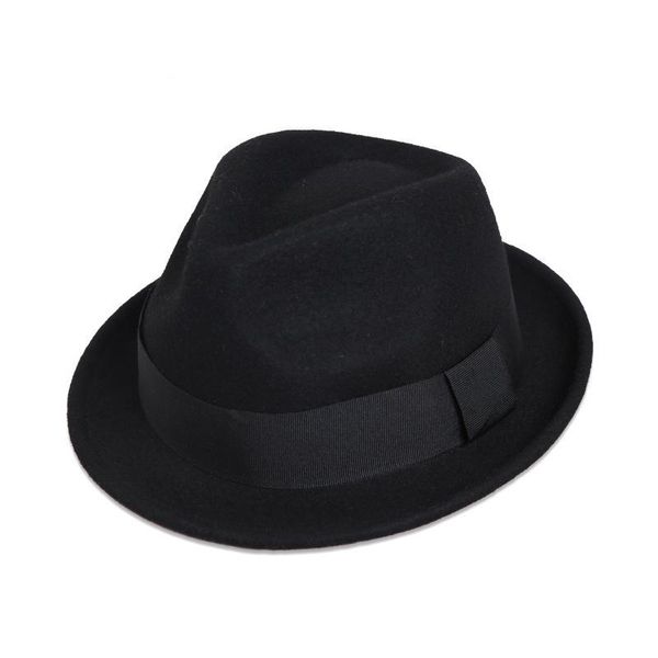 wide brim hats contemporary stingy fedora classic black wool casual hat felt british girl trilby trendy man boater, Blue;gray
wide brim hats contemporary stingy fedora classic black wool casual hat felt british girl trilby trendy man boater, Blue;gray
