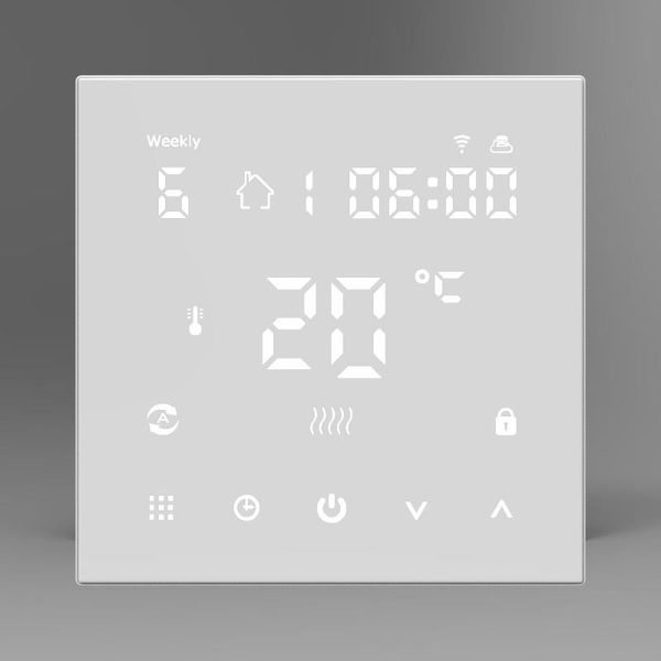 smart home control wifi thermostat temperature controller for water/electric floor heating water/gas boiler works with alexa google
smart home control wifi thermostat temperature controller for water/electric floor heating water/gas boiler works with alexa google