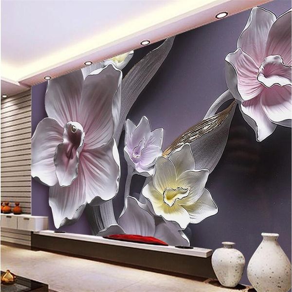 wallpapers drop custom wallpaper home decorated living room mural 3d relief large orchid tv background decorative
wallpapers drop custom wallpaper home decorated living room mural 3d relief large orchid tv background decorative