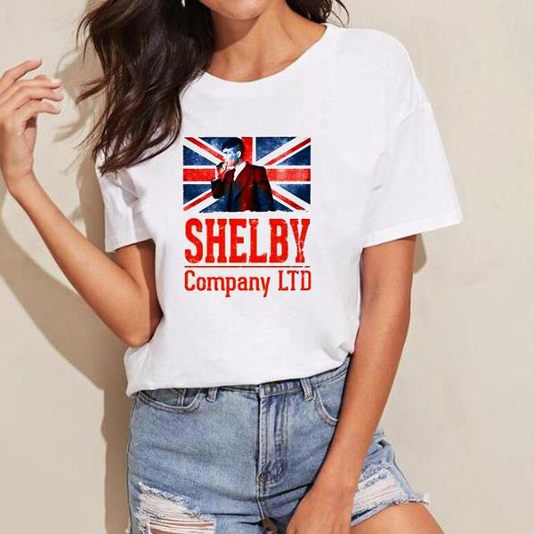 women's t-shirt peaky blinders t shirt women funny graphic tees summer casual o neck short sleeve white streetwear
women's t-shirt peaky blinders t shirt women funny graphic tees summer casual o neck short sleeve white streetwear