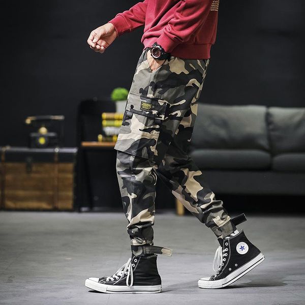 men's pants spring and autumn casual loose camouflage sweatpants large size for men sports jogging, Black
men's pants spring and autumn casual loose camouflage sweatpants large size for men sports jogging, Black