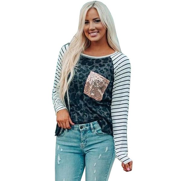 women's hoodies & sweatshirts shiying women autumn loose striped stitching long sleeve round neck ladies, Black
women's hoodies & sweatshirts shiying women autumn loose striped stitching long sleeve round neck ladies, Black