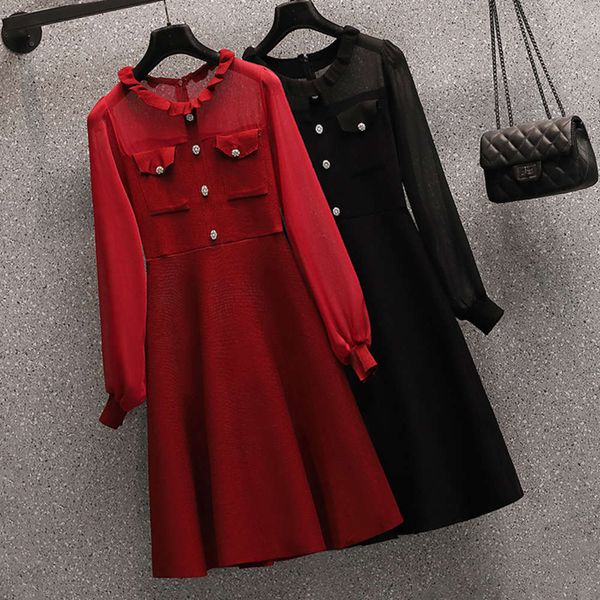 new large size women's 2021 spring and summer dress, Black;gray
new large size women's 2021 spring and summer dress, Black;gray