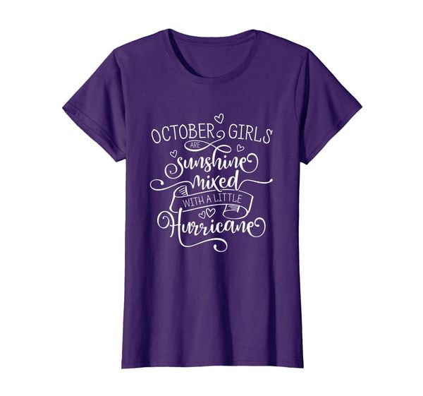 October Girl Shirt - Sunshine Mixed With A Little Hurricane T-Shirt, Mainly pictures
October Girl Shirt - Sunshine Mixed With A Little Hurricane T-Shirt, Mainly pictures