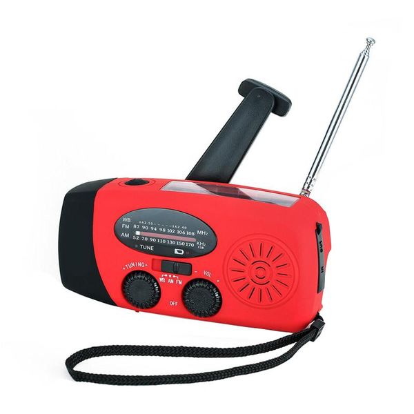 emergency hand crank self powered am/fm noaa solar weather radio with led 2000mah power bank for smart phone
emergency hand crank self powered am/fm noaa solar weather radio with led 2000mah power bank for smart phone