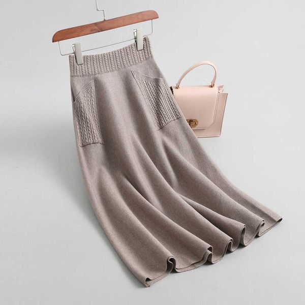 skirts high waist knitted women winter a-line long chic autumn wool faldas jupe femme saia 0ey0, Black
skirts high waist knitted women winter a-line long chic autumn wool faldas jupe femme saia 0ey0, Black