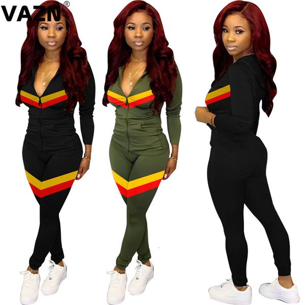 vazn 2021 autumn regular casual young full sleeve cloth long pants tracksuits slim women 2 piece set, Gray
vazn 2021 autumn regular casual young full sleeve cloth long pants tracksuits slim women 2 piece set, Gray