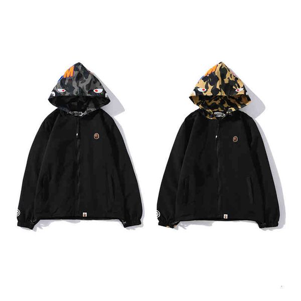 hoodies trendy camouflage hooded windbreaker 2021 zipper cardigan shark head men's and women's sweater jacket, Black
hoodies trendy camouflage hooded windbreaker 2021 zipper cardigan shark head men's and women's sweater jacket, Black
