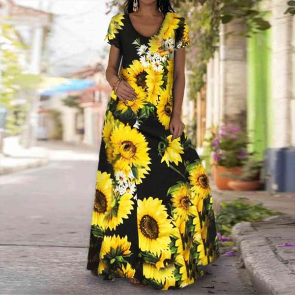 maxi summer floral tie dye women dress print loose long robe short sleeve v neck sun beach vestidos, Black;gray
maxi summer floral tie dye women dress print loose long robe short sleeve v neck sun beach vestidos, Black;gray