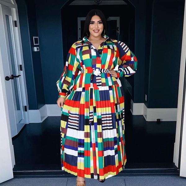 plus size dresses for women fall clothes long sleeve maxi dress with belt ladies elegance shirt wholesale drop, Black
plus size dresses for women fall clothes long sleeve maxi dress with belt ladies elegance shirt wholesale drop, Black