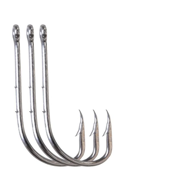 10pcs/pack high carbon steel barbed sharp single hook long handle straight eye tide hook fishing accessories sea silver
10pcs/pack high carbon steel barbed sharp single hook long handle straight eye tide hook fishing accessories sea silver