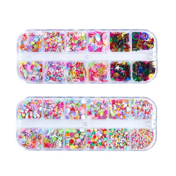 nail art kits 2 boxes 12 grids glitter sequins sparkly paillettes manicure decor for lady
nail art kits 2 boxes 12 grids glitter sequins sparkly paillettes manicure decor for lady