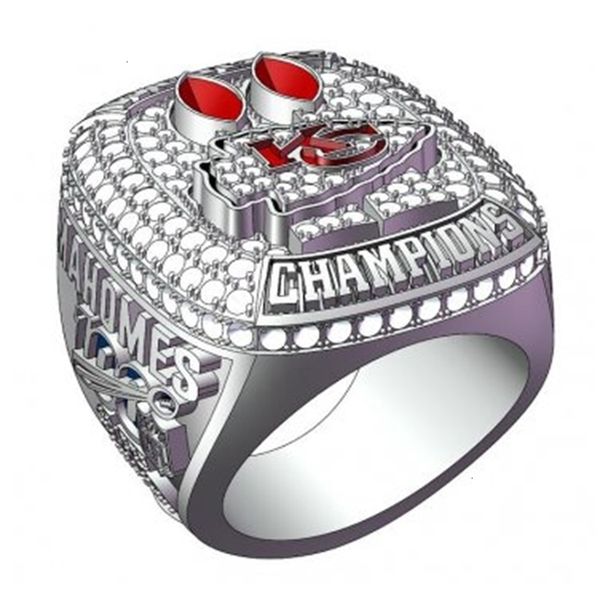 pre-sell personal collection new 2021 chief style national championship ring fan men gift with collector's display case, Silver
pre-sell personal collection new 2021 chief style national championship ring fan men gift with collector's display case, Silver