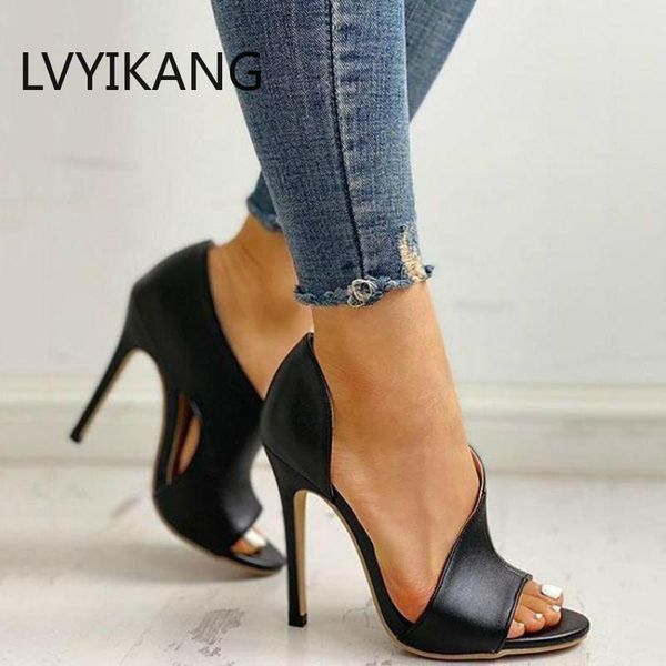 dress shoes ladies summer sandals fashion solid color casual open toe super high heel fish head pumps rome peep heels gladiator, Black
dress shoes ladies summer sandals fashion solid color casual open toe super high heel fish head pumps rome peep heels gladiator, Black