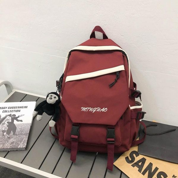 backpack 2021 schoolbags for female college students can put computer british style men's
backpack 2021 schoolbags for female college students can put computer british style men's