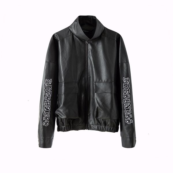 original pu leather loose oversize jacket men and women hip hop windbreaker flight jacket streetwear bomber coat, Black;brown
original pu leather loose oversize jacket men and women hip hop windbreaker flight jacket streetwear bomber coat, Black;brown