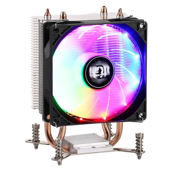 fans & coolings colored lights led cpu cooler 2-heatpipe 9cm fan copper tube cooling 3pin 4pin radiator screw bracket for lga 2011 x79 x99 x
fans & coolings colored lights led cpu cooler 2-heatpipe 9cm fan copper tube cooling 3pin 4pin radiator screw bracket for lga 2011 x79 x99 x
