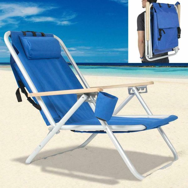 backpack beach chair folding portable chair blue solid camping hiking fishing 
backpack beach chair folding portable chair blue solid camping hiking fishing