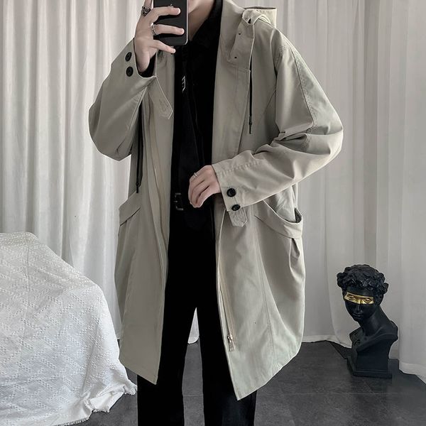 2021 new style trench men's fashion casual hooded long coat men wild autumn oversize windbreaker jacket mens overcoat a5mu, Tan;black
2021 new style trench men's fashion casual hooded long coat men wild autumn oversize windbreaker jacket mens overcoat a5mu, Tan;black