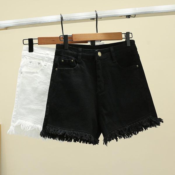 women's jeans high waist shorts woman summer 2021 korean style street casual loose black plus size tassel denim femme, Blue
women's jeans high waist shorts woman summer 2021 korean style street casual loose black plus size tassel denim femme, Blue