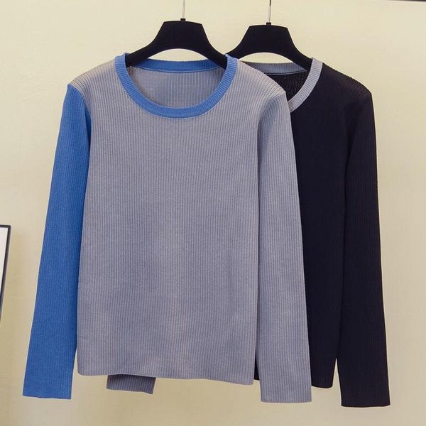 plus size t-shirt nkandby patchwork knitted sweaters 2021 autumn winter large women jumpers loose oversized basic knitting, Black
plus size t-shirt nkandby patchwork knitted sweaters 2021 autumn winter large women jumpers loose oversized basic knitting, Black