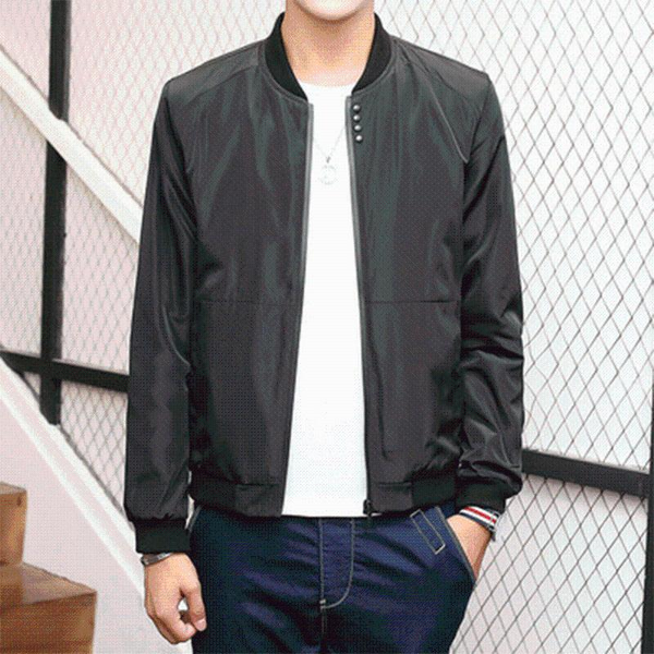 men's jackets satra 2021 arrival spring autumn casual solid slim bomber jacket men, fashion trend baseball wind coat, Black;brown
men's jackets satra 2021 arrival spring autumn casual solid slim bomber jacket men, fashion trend baseball wind coat, Black;brown
