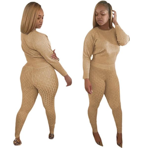women's two piece pants sweater tracksuit women set spring autumn clothes knitted long sleeve pullover slim suits casual woman sets, White
women's two piece pants sweater tracksuit women set spring autumn clothes knitted long sleeve pullover slim suits casual woman sets, White