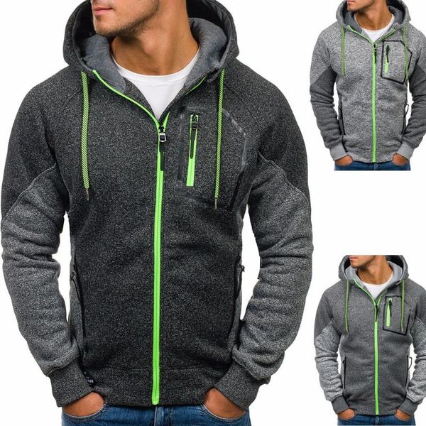 running jackets autumn style men's long sleeve slim-fit hoodie sweater zipper decoration jacket men gym sweatshirt, Black;red
running jackets autumn style men's long sleeve slim-fit hoodie sweater zipper decoration jacket men gym sweatshirt, Black;red