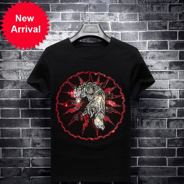 2021 tiger strass t-shirts short-sleeve men fashion streetwear clothing thin modal neck cotton tshirts obyh, White;black
2021 tiger strass t-shirts short-sleeve men fashion streetwear clothing thin modal neck cotton tshirts obyh, White;black