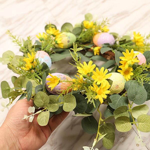 easter simulation flower egg decorations rattan wreath garland hanging pendant ornaments diy handcraft home party props
easter simulation flower egg decorations rattan wreath garland hanging pendant ornaments diy handcraft home party props