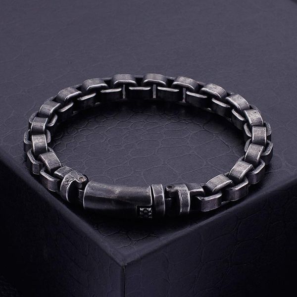 link, chain fashion punk black vintage men's bracelet &bangle stainless steel for men accessories gift him lk-04
link, chain fashion punk black vintage men's bracelet &bangle stainless steel for men accessories gift him lk-04
