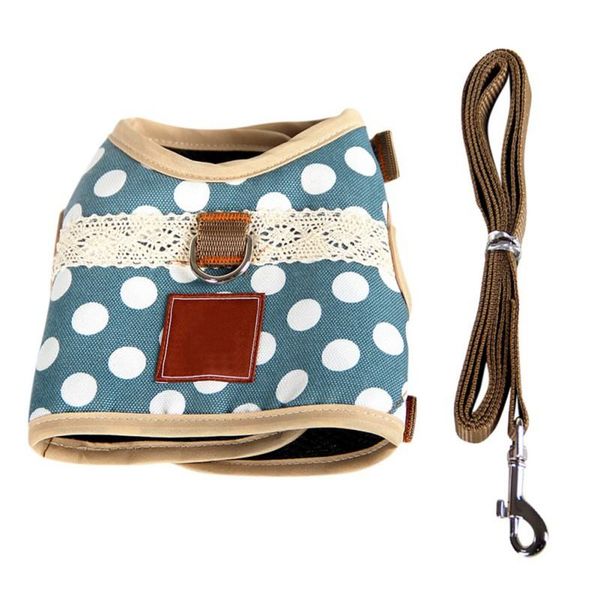 dog collars & leashes cute dot printed small harness and leash set puppy cat vest for pug chihuahua walking
dog collars & leashes cute dot printed small harness and leash set puppy cat vest for pug chihuahua walking