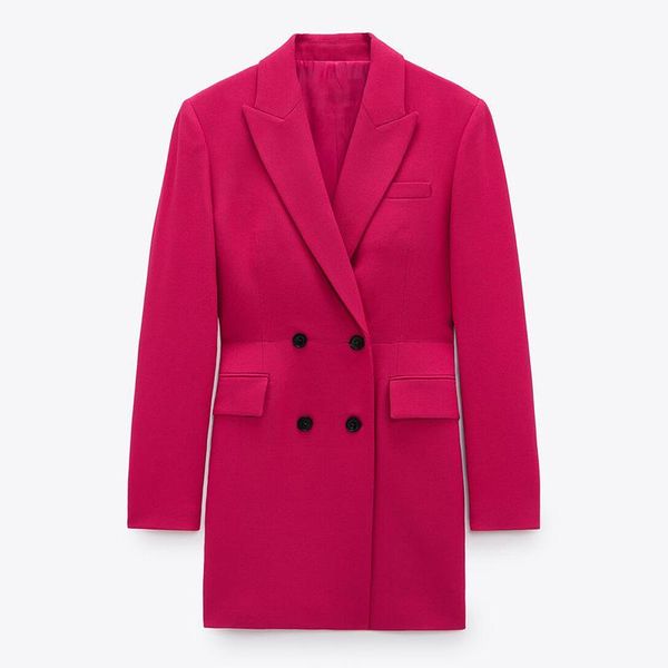 women's suits & blazers fashion solid casual side pockets women elegant spring notched long jackets red double breasted ladies, White;black
women's suits & blazers fashion solid casual side pockets women elegant spring notched long jackets red double breasted ladies, White;black