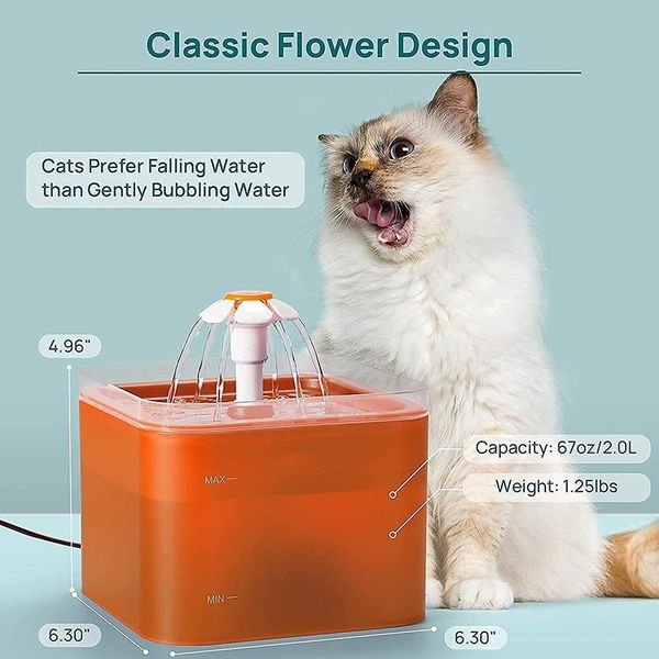 cat bowls & feeders water fountain 67oz/2.0l ultra quiet drinking with filter automatic pet bebedero perro
cat bowls & feeders water fountain 67oz/2.0l ultra quiet drinking with filter automatic pet bebedero perro