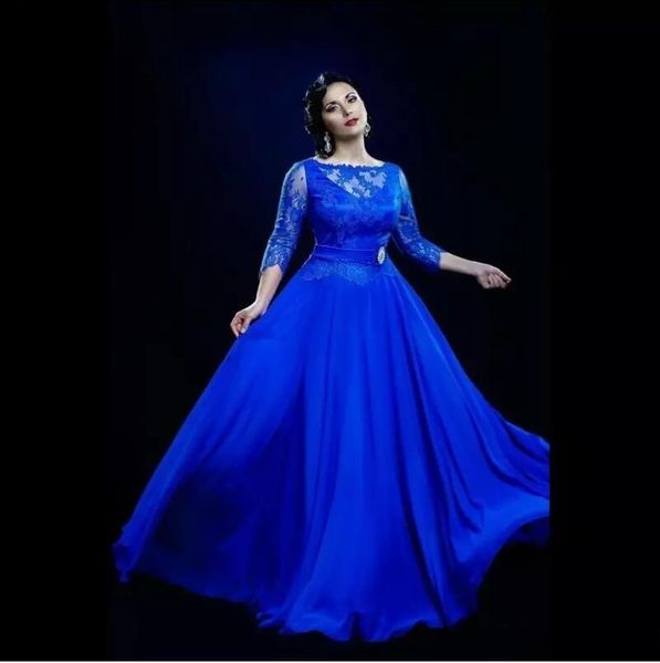 party dresses royal blue chiffon plus size lace evening 2021 boat neck 3/4 long sleeves floor length elegant formal prom gowns, White;black
party dresses royal blue chiffon plus size lace evening 2021 boat neck 3/4 long sleeves floor length elegant formal prom gowns, White;black